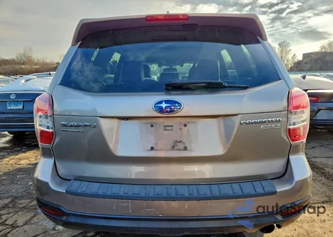 2016 Subaru Forester 2.5I Limited from USA, damaged, VIN JF2SJARC4GH476242